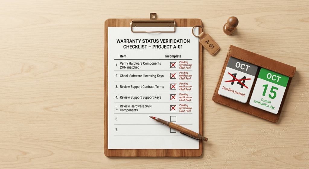 Checklist and calendar representing missed Tarion warranty transfer deadlines and common buyer mistakes in Ontario