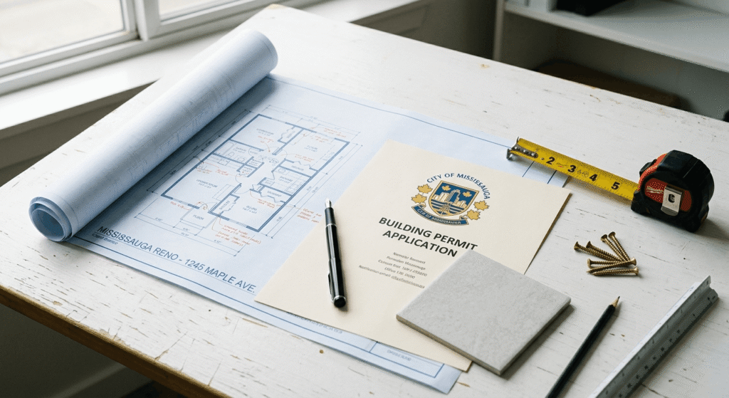Mississauga Bathroom Renovation Permit – Building Plans & Application