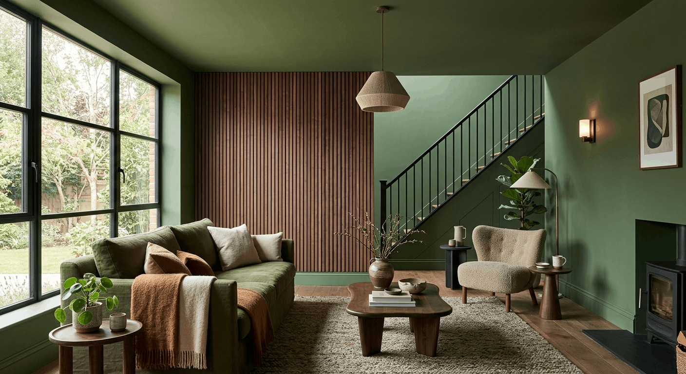2026 interior home renovation trends colour drenching living room Canada
