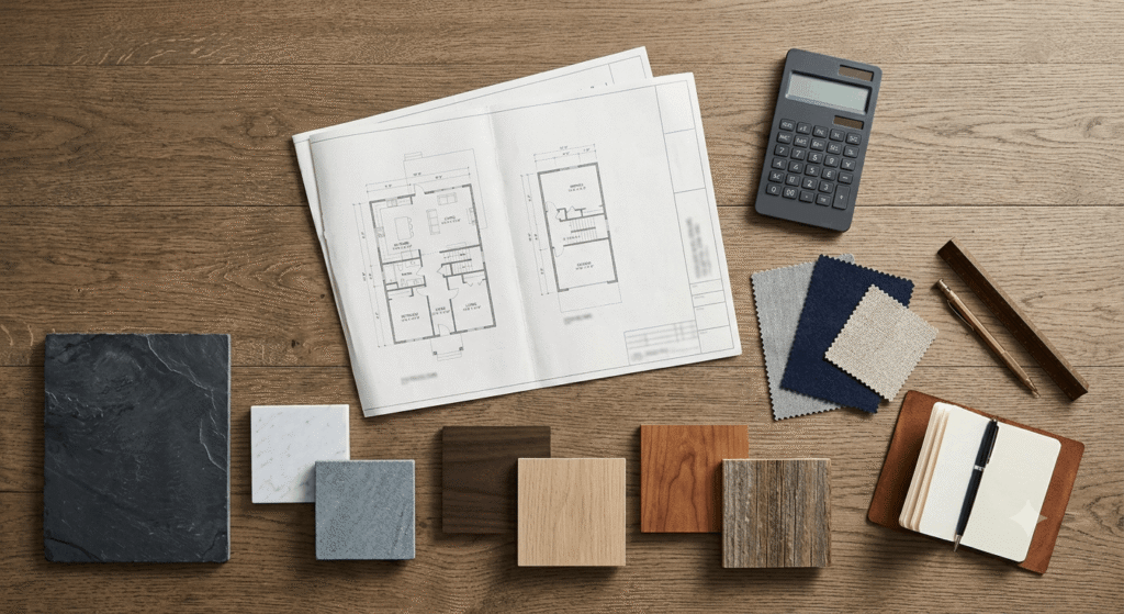 Finish materials and cost planning tools for custom home pricing in Brampton