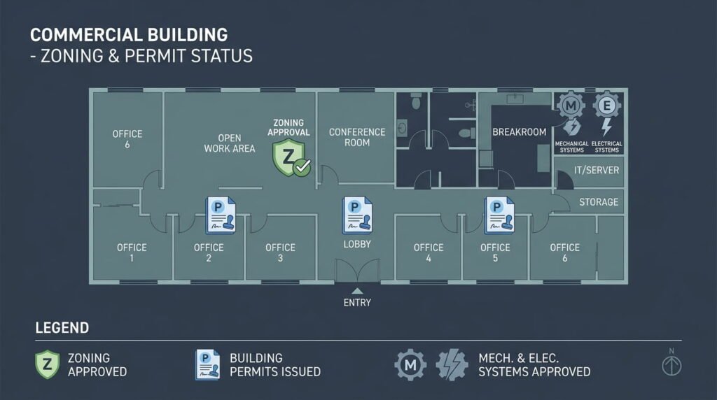 Zoning and building permit factors affecting commercial renovation cost Ontario