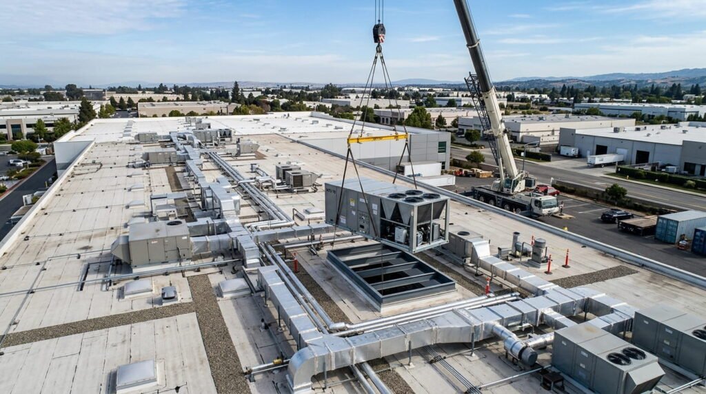 Commercial HVAC rooftop unit replacement cost in Ontario
