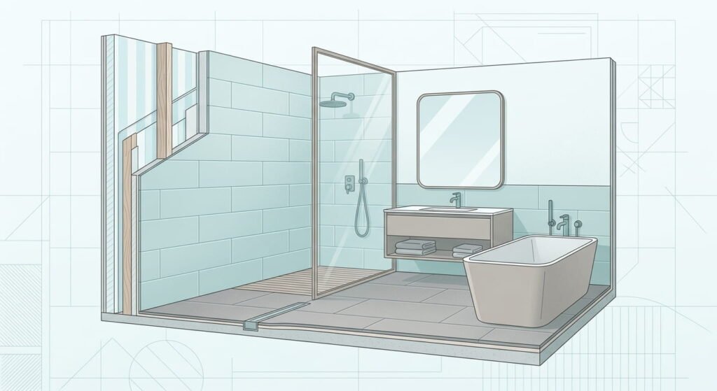 Bathroom renovation planning and process overview in Hamilton