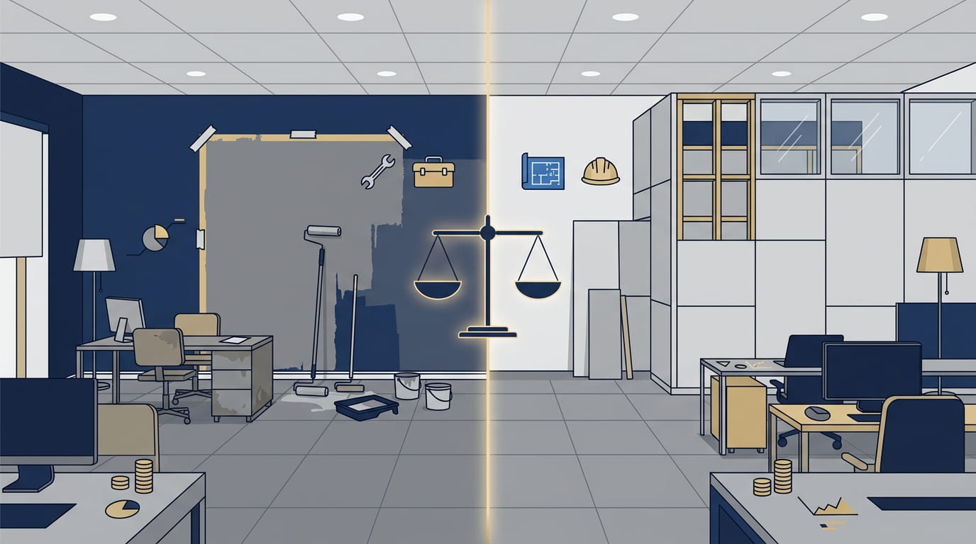 Are office renovation costs expensable? CRA rules on repairs vs capital improvements
