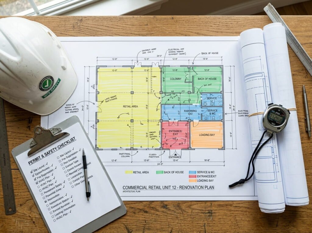 Planning to reduce downtime during office renovations with phased scheduling