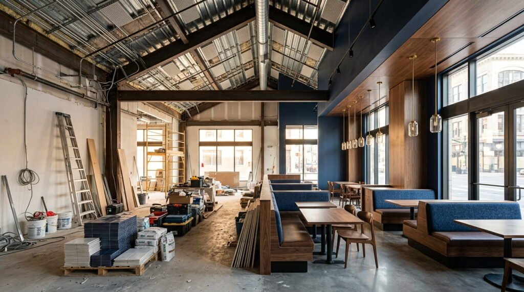Restaurant construction and renovation process in Canada